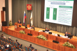 Изображение к новости 'Трехлетний бюджет принят в первом чтении'. 